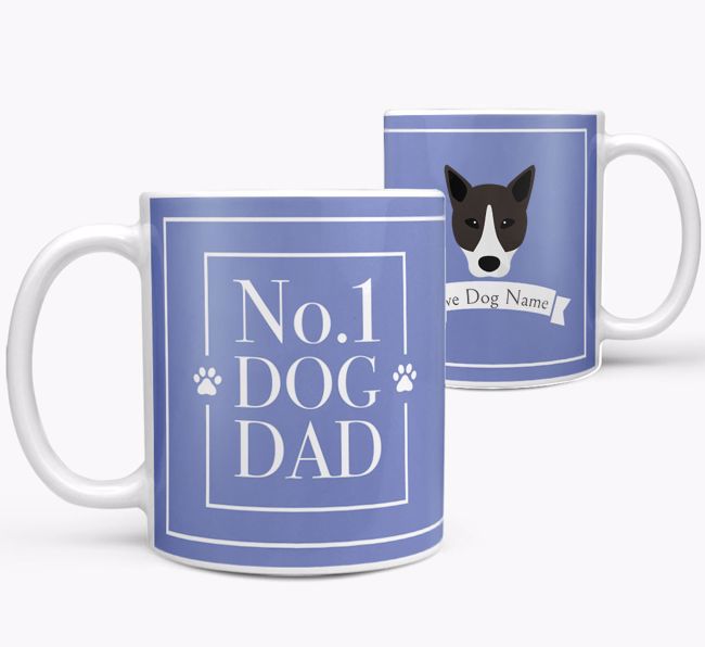 Personalised 'No.1 Dad' Mug from your {breedFullName}